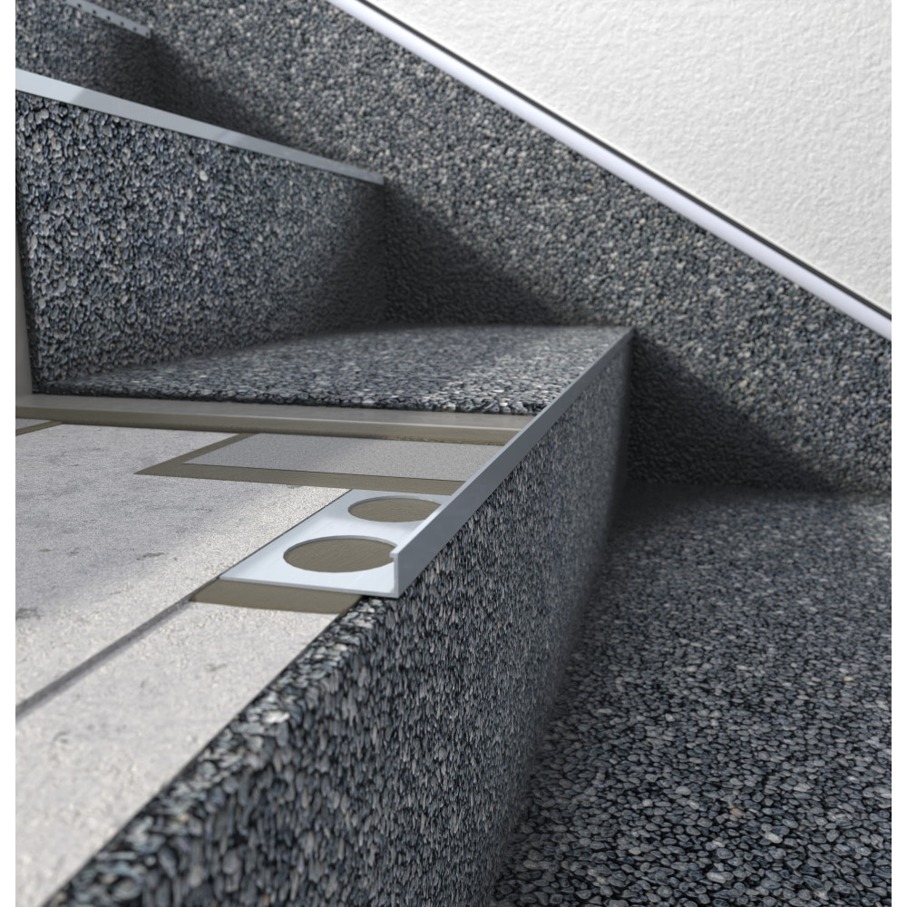 Wizualizacja PROFIL SCHODOWY SZ10 BEZ OTWORÓW ODWADNIAJĄCYCH