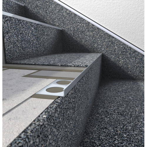 Wizualizacja PROFIL SCHODOWY SZ10 BEZ OTWORÓW ODWADNIAJĄCYCH